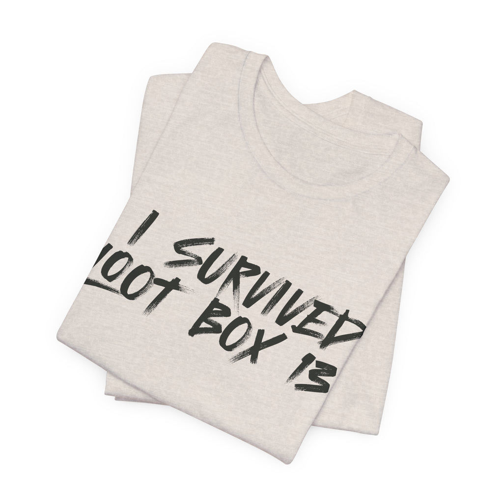 I Survived Loot Box 13 Tee - Heathers