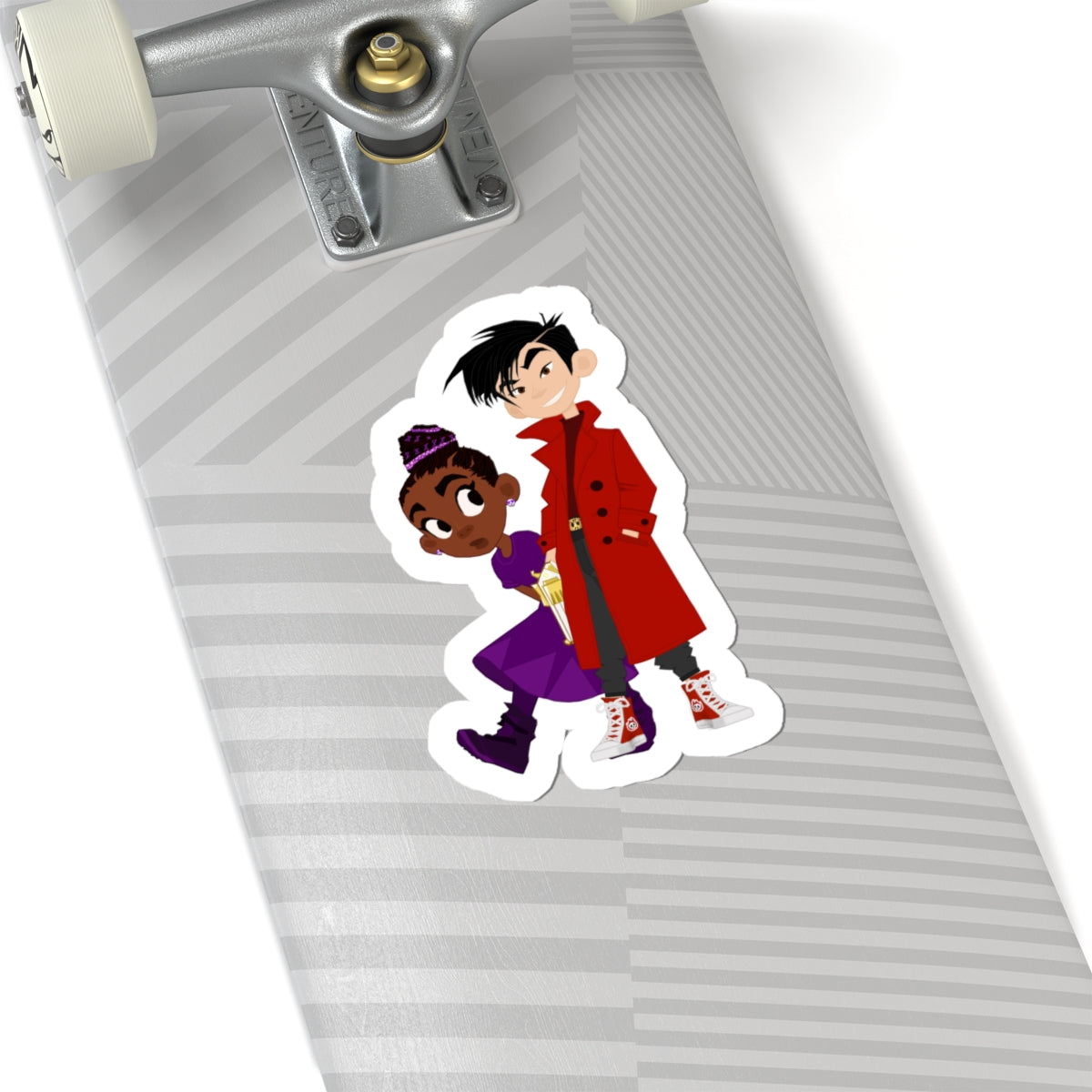 Grey and Minn Sticker (Kid Crew)