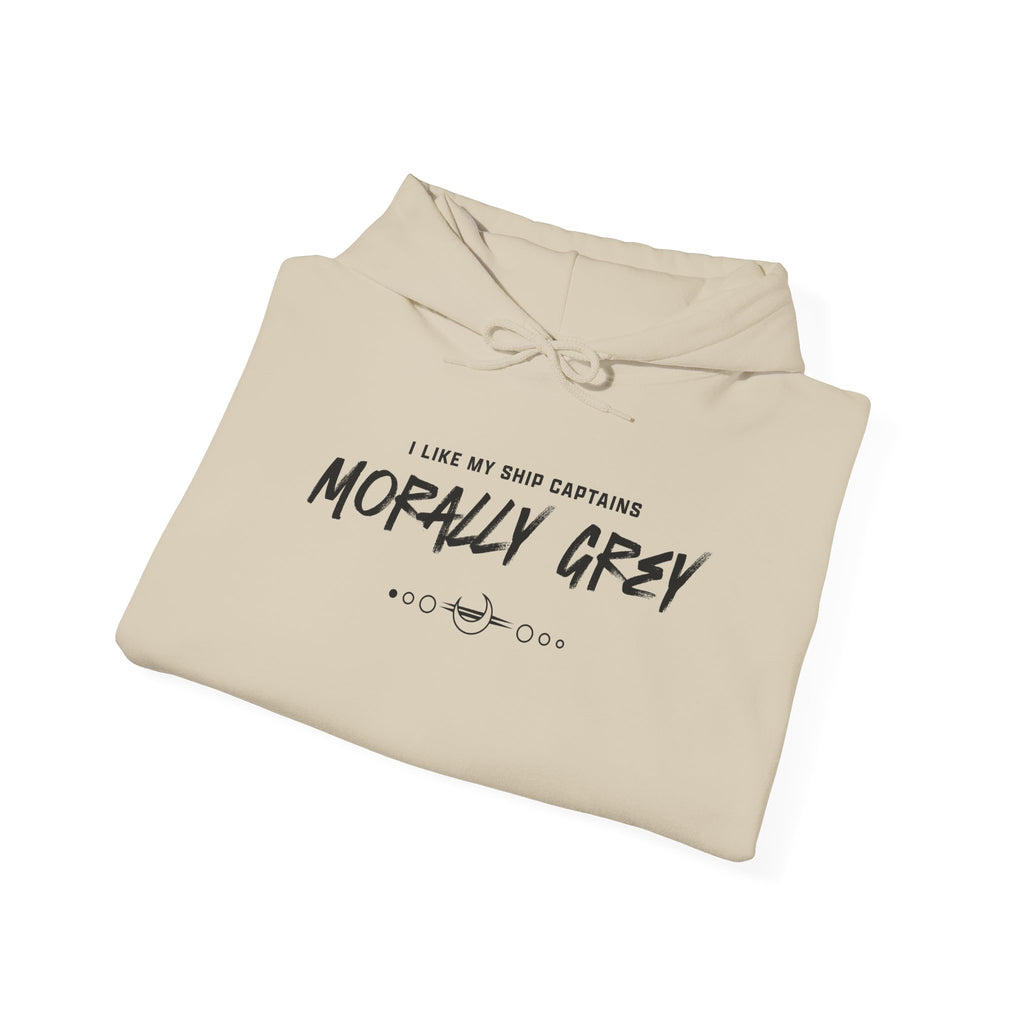 I Like My Ship Captains Morally Grey Hoodie