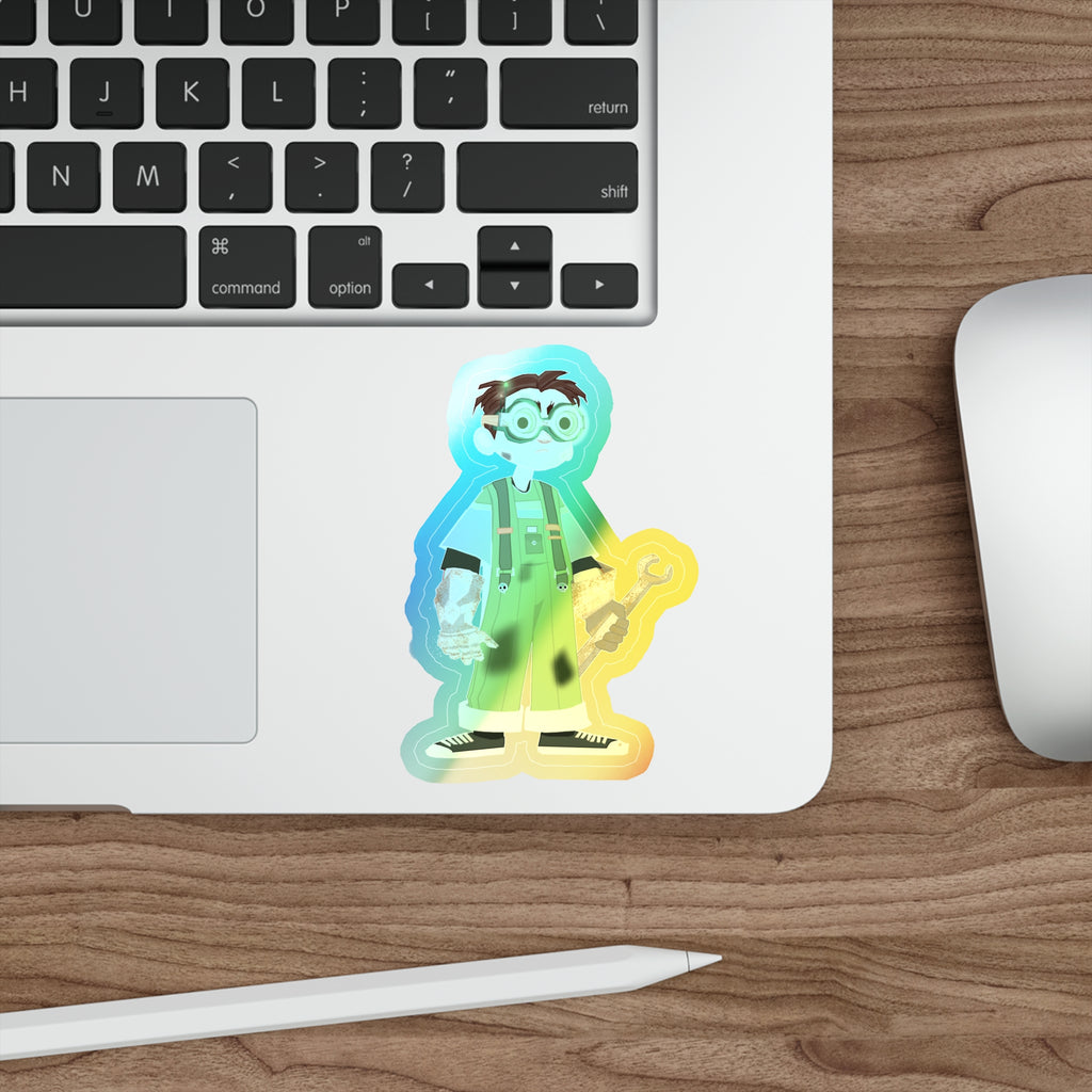 Bones Holographic Sticker (Kid Crew)
