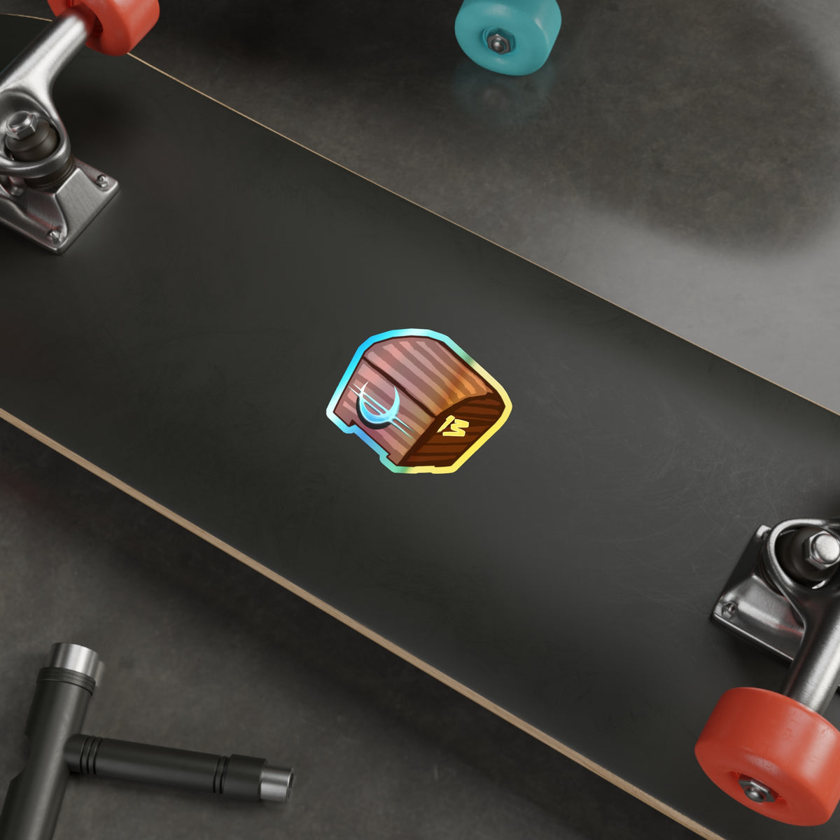 Loot Box 13 Holographic Sticker