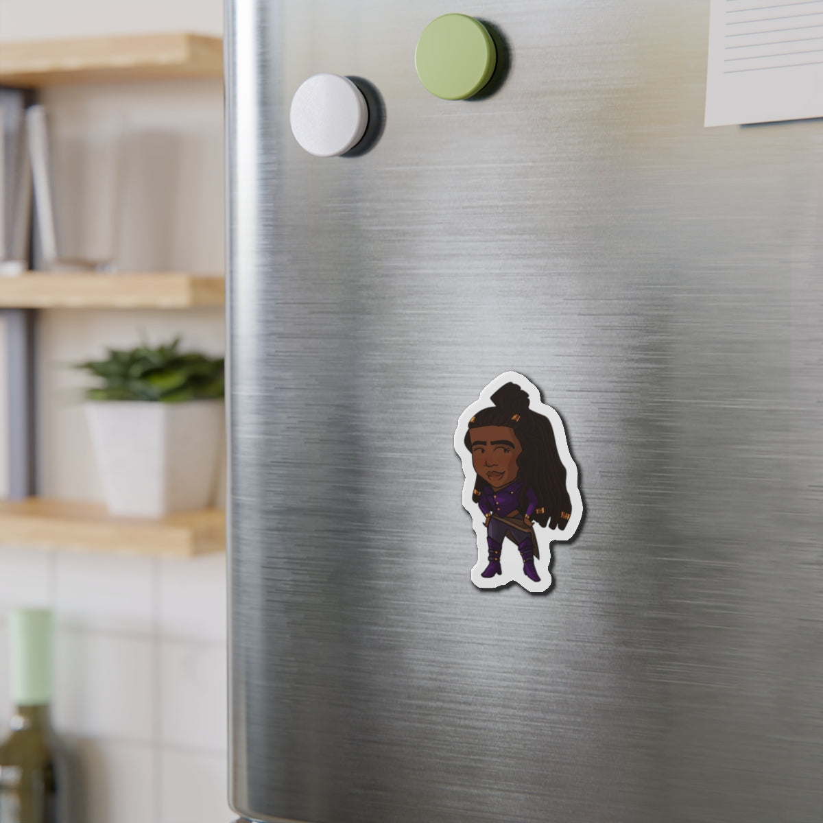 Minn Magnet (Chibi-Style)