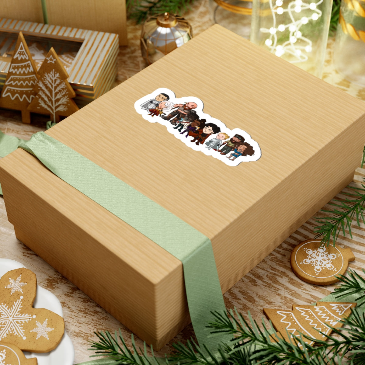 The Crew and Client Sticker (Chibi-Style)