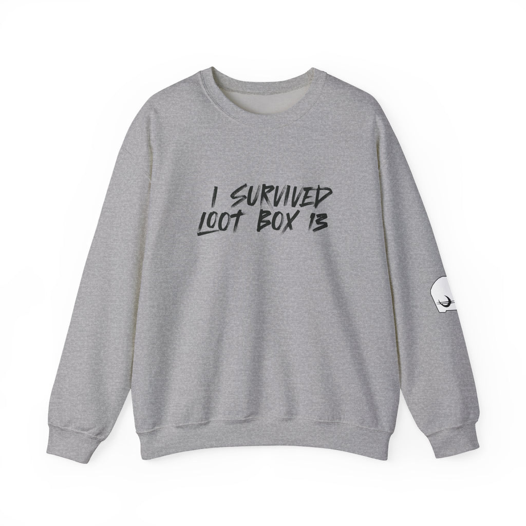 I Survived Loot Box 13 Crewneck Sweatshirt