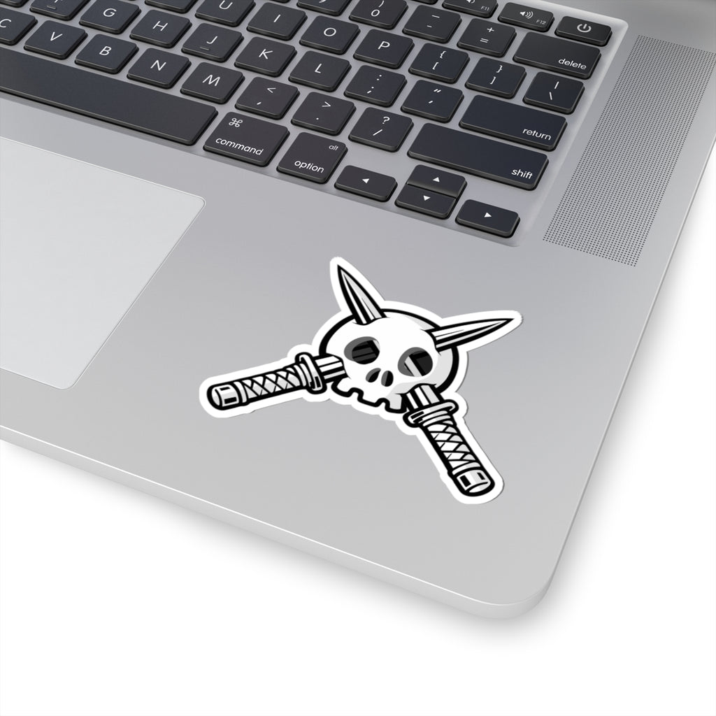 Trench Logo (White) Sticker