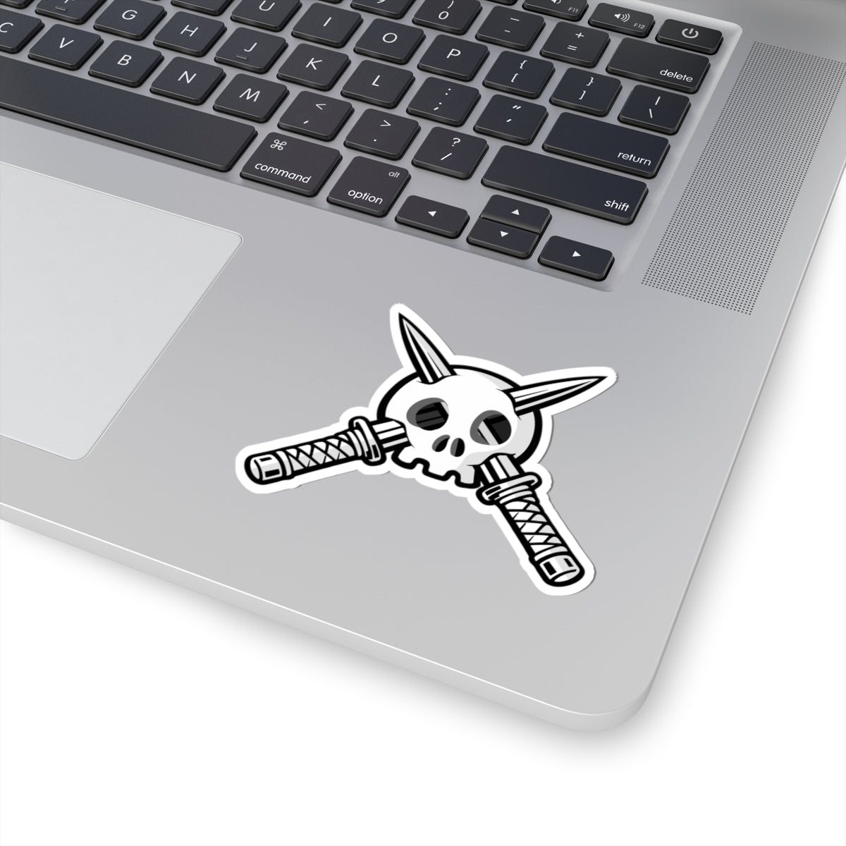 Trench Logo (White) Sticker