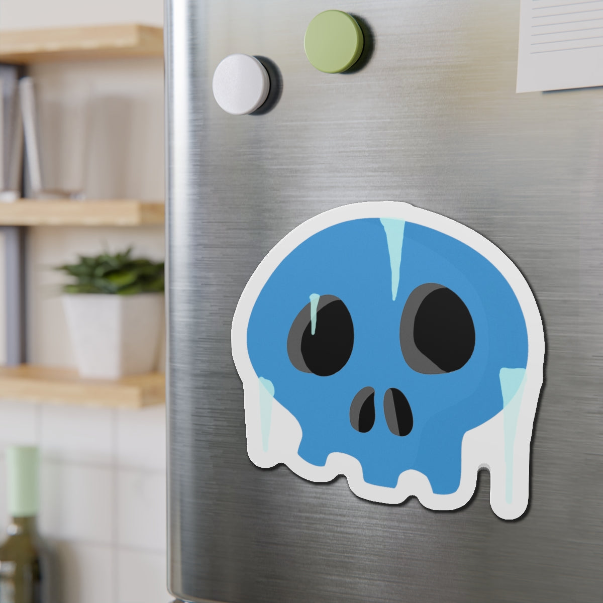 Frozen Skull Magnet