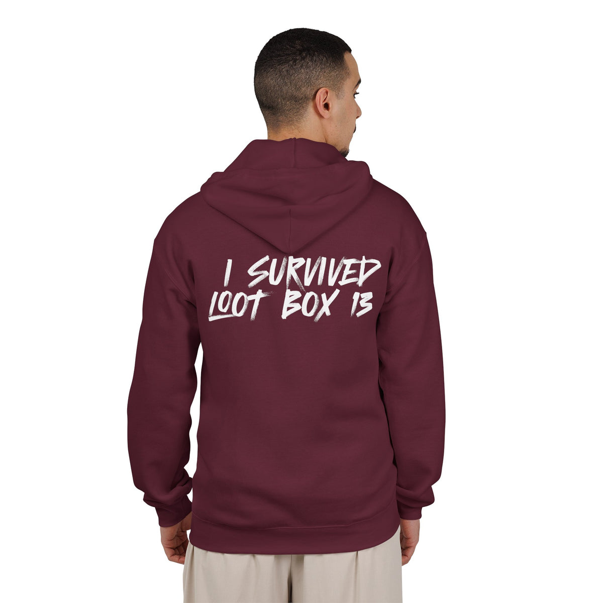 I Survived Loot Box 13 Zip Hoodie