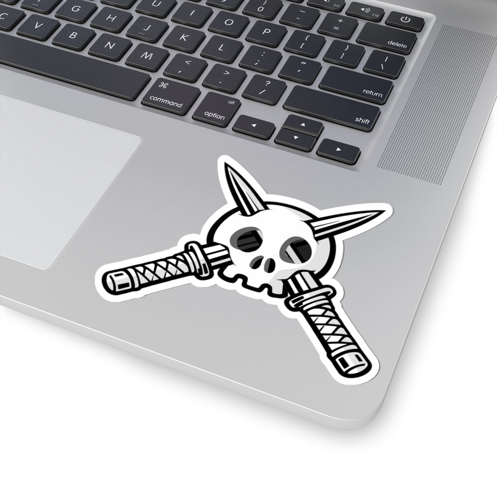 Trench Logo (White) Sticker