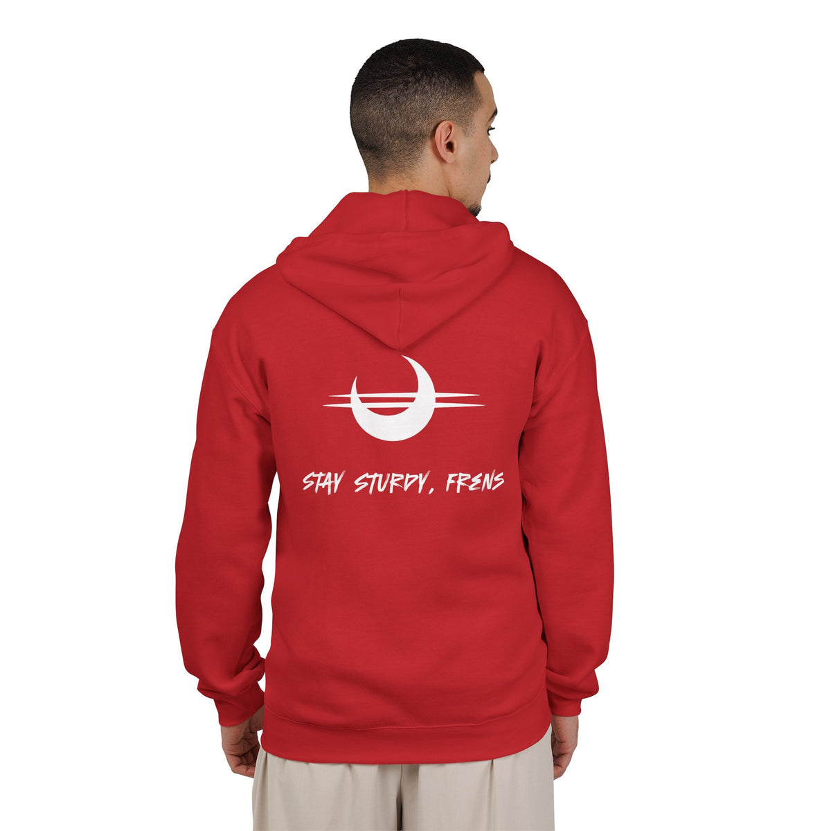 Stay Sturdy, Frens Crest Zip Hoodie