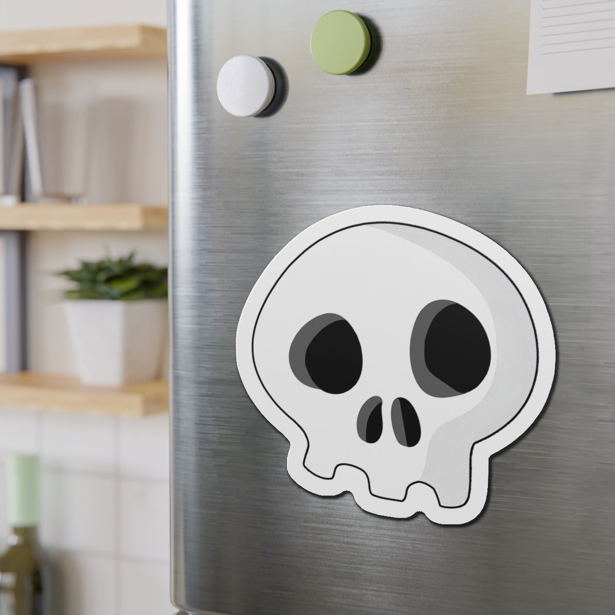 Trench Skull (No Jaw) Magnet