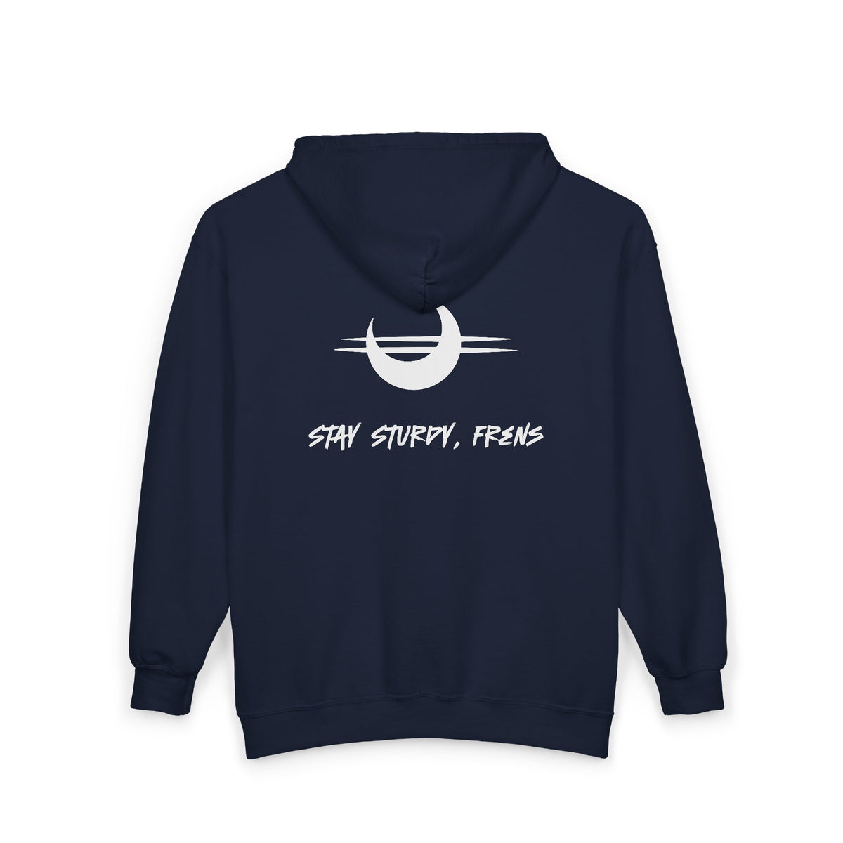 Stay Sturdy, Frens Crest Zip Hoodie