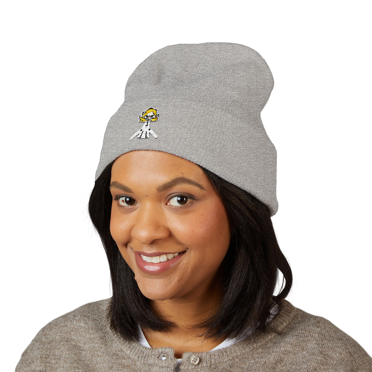 Little Dot Embroidered Beanie
