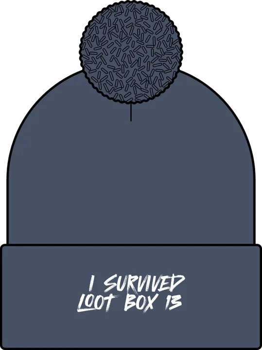 I Survived Loot Box 13 Pom Beanie