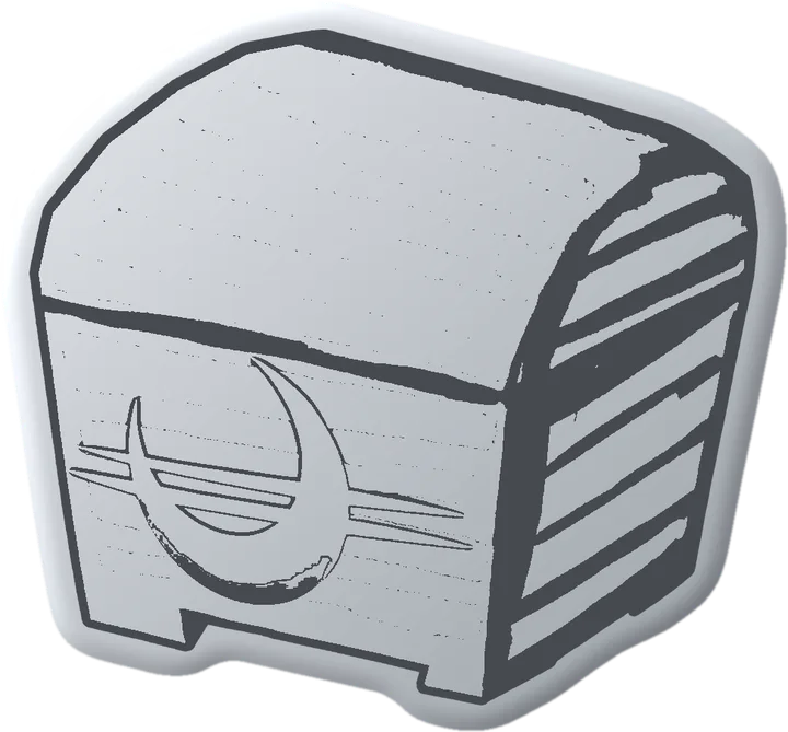 Loot Box 0 Engraved Pin