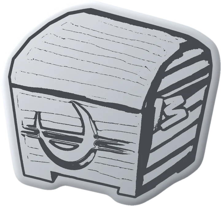 Loot Box 13 Crest Engraved Pin